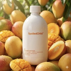 SPOILED CHILD E27 Extra Strength Liquid Collagen Mango Flavor New Sealed 15.2oz
