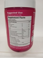 HerColla Multi Collagen Gummies Protein Type I II III V X with 2500mcg Biotin