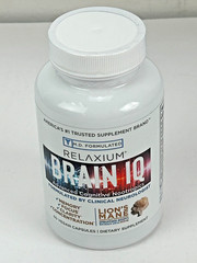 Relaxium Brain IQ – 60 Capsules; Exp 03/28 New Sealed Bottle