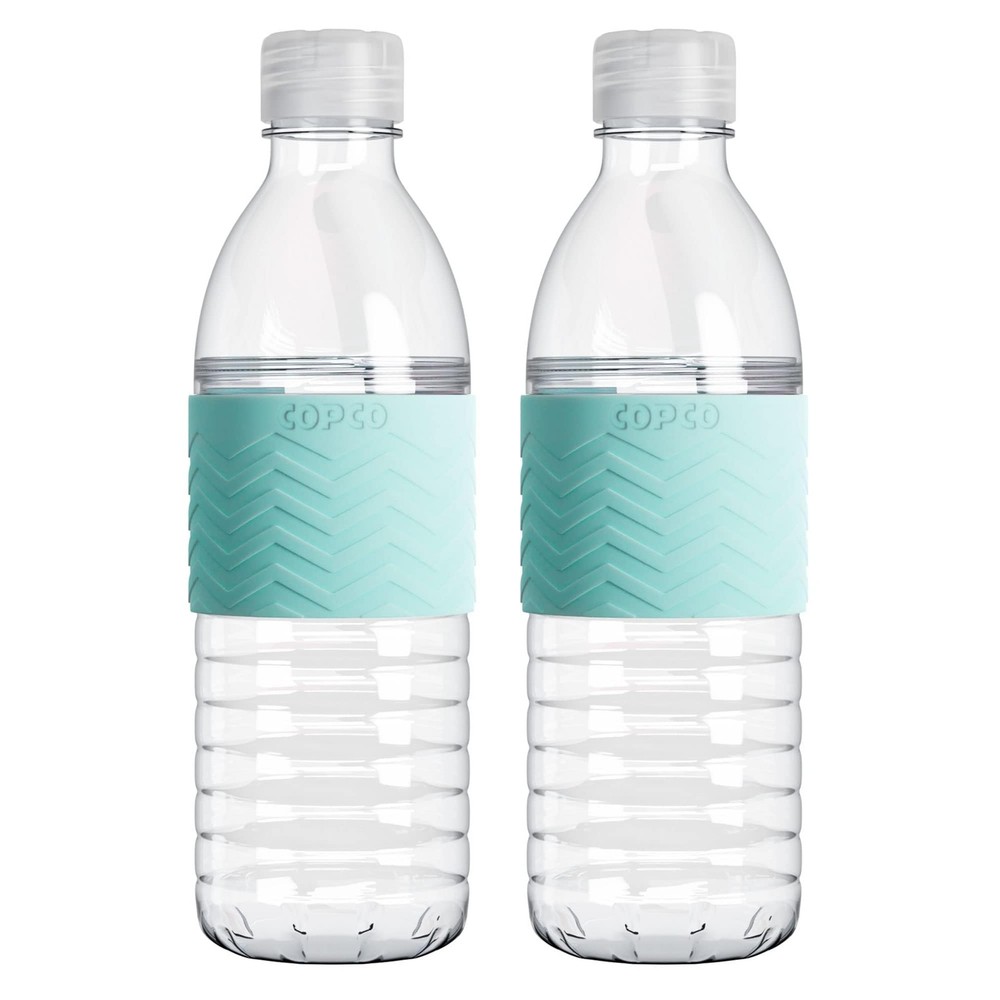 Copco Hydra 16.9 oz Water Bottle, Set 8.5″ H x 3″ L x W, Robins Egg Blue