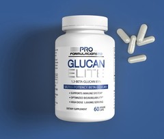 Glucan Elite – 1,3D Beta Glucan 85% 60 caps (30 servings)