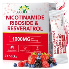ZOOONE NR1000 NAD+ Drink Mix – Berry Flavor, Energy & Skin Support, 21 Pack