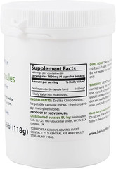 Zeolite 240 Capsules Detox Clinoptilolite – 3X Activated – Exp 10/2028