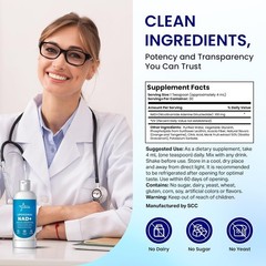 Stellar Liposomal NAD+ Liquid Supplement – Premium Absorption for Aging ~ 4 oz