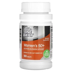One Daily, Women’s 50+, Multivitamin Multimineral, 100 Tablets