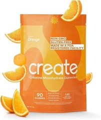 Create Creatine Monohydrate Gummies – All Flavors – 90 Count – NEW & SEALED