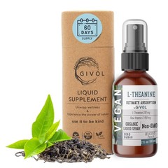 L-Theanine Liquid Spray, Sugar-Free – Made in USA – 2 FL oz – 60 ml | Liqu