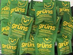 Gruns Adults Super Greens Gummies Multivitamin Superfood 35 Packs