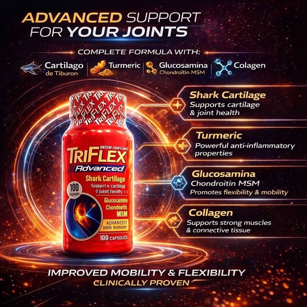 TRIFLEX ADVANCED JOINT & MOBILITY SUPPORT HIGH POTENCY 1500mg FORMULA 💥