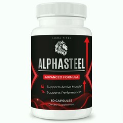 AlphaSteel Capsules – Alpha Steel Vitality, Stamina Male Wellness 60 Caps Pack 1