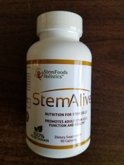 STEM ALIVE STEM FOODS HOLISTICS CELULAS MADRE 90 CAP,EXP 01/2025 NEW & FRESH
