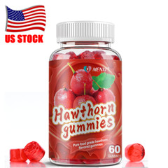 Hawthorn Gummies – Cardiovascular Health, Digestive & Antioxidant for Kids Adult