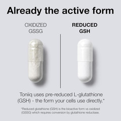 NSF Certified Ultra High Strength Glutathione Capsules – 1000Mg Concentrated For