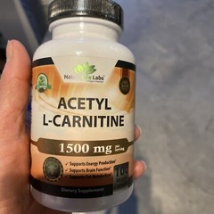 NaturaLife Labs Acetyl L-Carnitine 1500 mg per serving 100veg caps EXP: 5/27