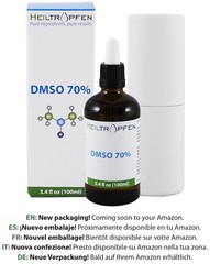 Dimethyl Sulfoxide 70% – Third-Party Tested DMSO in Dark Amber Glass Bottle