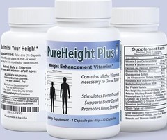 PureHeight Plus #1 Doctor Recommended Height Enhancement Supplement – Growth