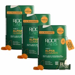 3PCS Root Alpha Labs 10-in-1 Shilaiit Gummies 4000 mg Holiday Gift SX-Ready