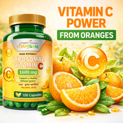 Pure Vitamin C 1000mg – 200 Capsules Immune Support High Dose Pills
