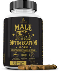Mofo, Supplements for Men, Support for Energy Levels and Overall Men’S Health an