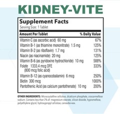 Puregen Labs Kidney-Vite *Premier Kidney, Renal Support* 100 Vegetarian Tablets