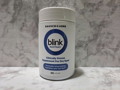 Bausch + Lomb Blink NutriTears for Dry Eyes Vitamin 50 Soft Gels 6/2026