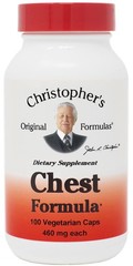 Chest Formula – Whole-Herb Immune for Cold & Flu Seasons, 460 mg, 100 Vegetarian