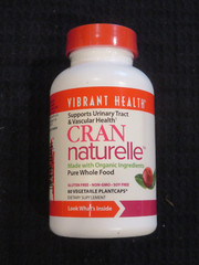 Vibrant Health Cran Naturelle 500 mg 60 Vegetable Plantcaps Urinary Tract