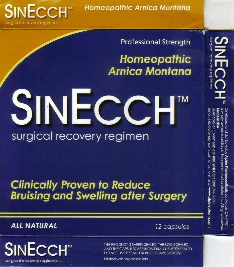 SinEcch (Arnica Montana) Post Surgery Therapy