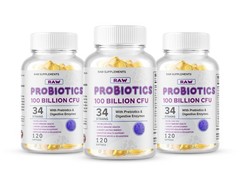 360 Softgels Probiotics 100 Billion CFU Potency Digestive Immune Health DIGESTIV