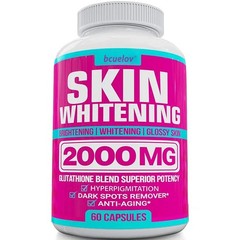 60 Pills Skin Lightening Glutathione Improves Sensitive Skin Brightens Tone
