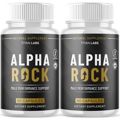 (2 Pack) Alpha Rock Advanced Male Healt Support VItamin AlphaRock Free Ship