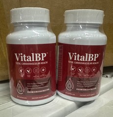 4PC Vital BP Blood Pressure Help Supplement Cardiovascular Health 60 softgels