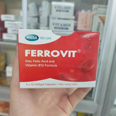 1 X FERROVIT Iron Supplement 10’s For Pregnant Women Iron Deficiency Remedies