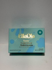 EllaOla Teens Unflavored Multivitamin 30 Sachets Exp 1/2028 New Sealed