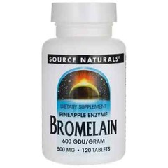 Source Naturals Bromelain 500 mg 120 Tabs