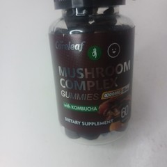 Careleaf Mushroom Complex Gummies 4000mg with Kombucha – 60ct – EXP 5/2026 – NEW