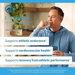 Doctors Best Sustained Plus Immediate Release L-Arginine, Non-GMO, Vegan,