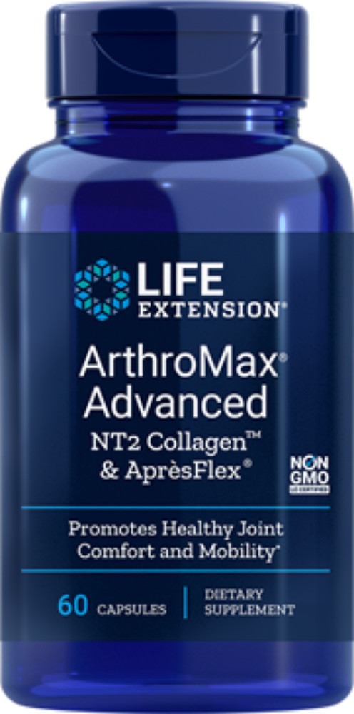 THREE PACK SALE Life Extension ArthroMax Advanced 60 caps TAKE OFF $9