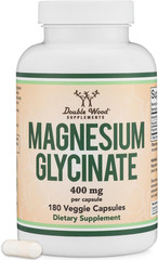 Magnesium Glycinate 400Mg, for Sleep, Muscle, & Heart Support – (Vegan, Third Pa