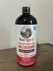 Mary Ruth’s liquid multivitamin Raspberry 32 Fl oz Brand New Exp 09/2027