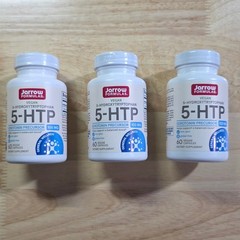 Jarrow Formulas 5-HTP, 100 mg, 60 Veggie Capsules – exp 06/2028 LOT OF 3 BOTTLES
