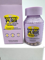 LEMME PURR Vaginal Probiotics Health 60 Vegan Capsule
