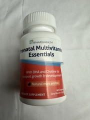 fairhaven health prenatal multivitamin essentials 60 Caps EXP 01/27 Bent Bottle
