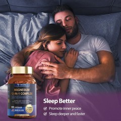 Premium in 1 Complex Daily – Glycinate Citrate Malate Taurate 700mg Support M…