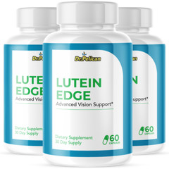 Lutein Edge- Eye Support- 3 Bottles- 180 Capsules