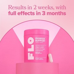 O Positiv FLO Ovarian Support 90 Capsules Myo Inositol DIM Hormone Balance