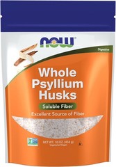 Now Foods Whole Psyllium Husk, 16 oz.
