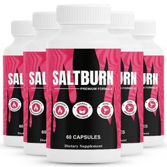 (5 Pack) Salt Burn Weight Loss Capsules – SaltBurn Pink Salt Inspired Formula