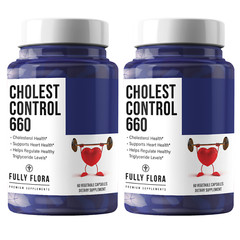 Cholesterol Control Regulator 660mg Supports Heart Health Supplement Pack of 2