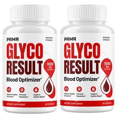 (2 Pack) Glyco Result Advanced Men’s Health Support Formula, GlycoResult Pills